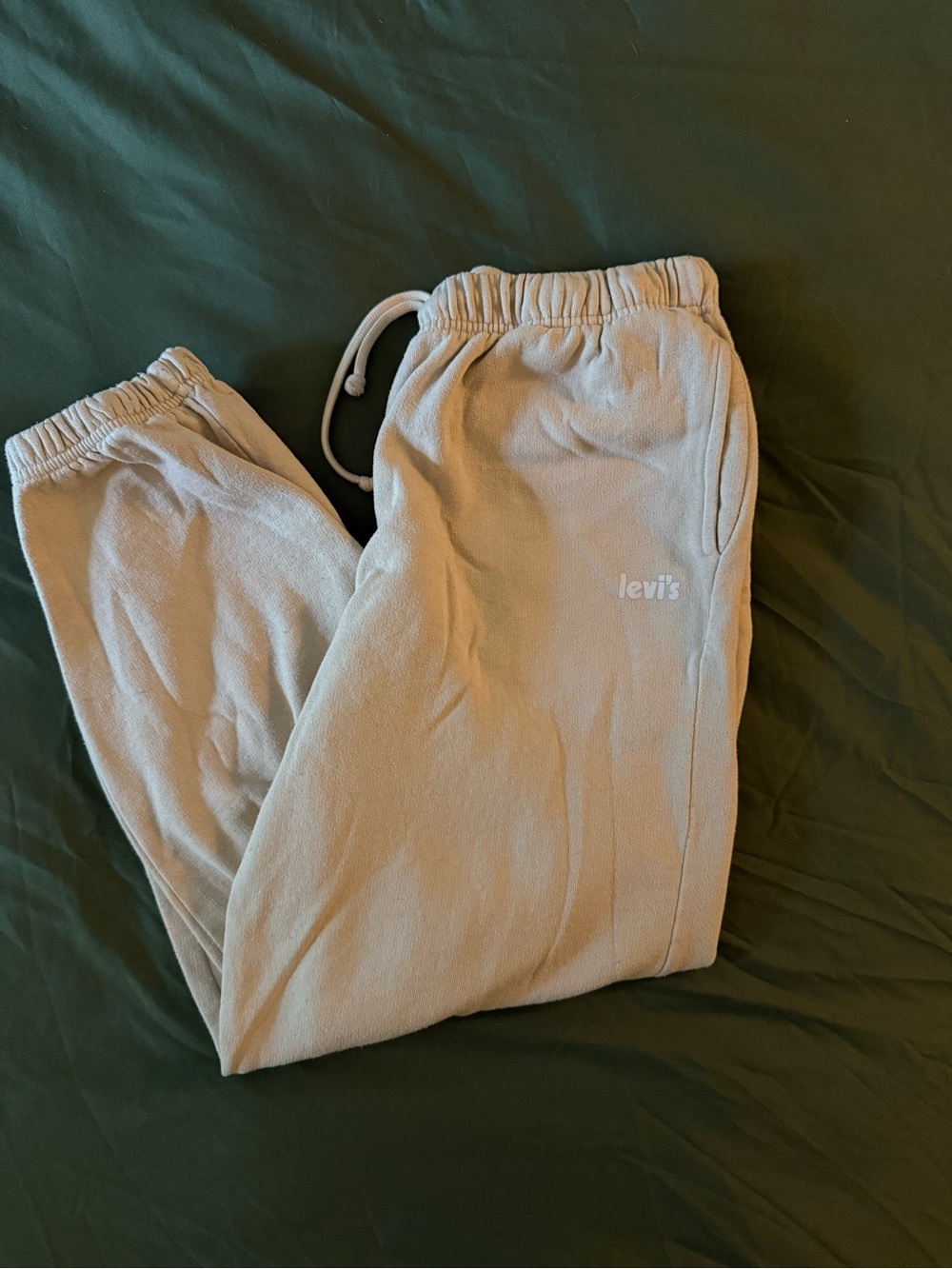 Levi's Cream/Tan Sweatpants